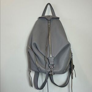 Rebecca Minkoff Large Julian Slate Leather Backpack